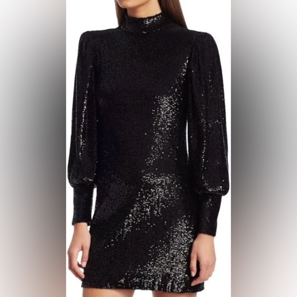 ALC Christy Sequin Mini Cocktail Dress